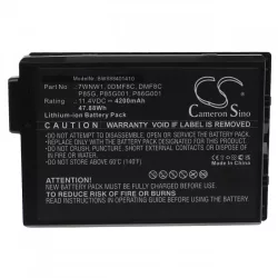  Utángyártott Dell 0DMF8C 7WNW1 DMF8C P85G P85G001 4200mAh 11.4V Li-ion laptop akkumulátor - VHBW