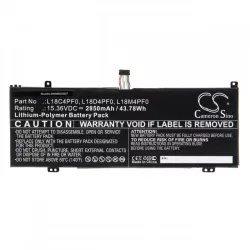   Utángyártott Lenovo 5B10S73499 5B10S73500 2850mAh 15.36V Li-po laptop akkumulátor