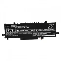   Utángyártott Asus 0B200-03420200 C31N1841 4200mAh 11.55V Li-po laptop akkumulátor - VHBW
