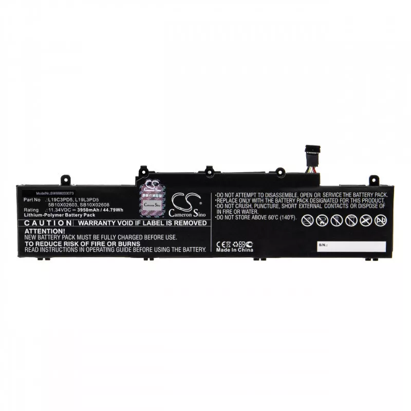 Utángyártott Lenovo 5B10X02600 5B10X02603 3950mAh 11.34V Li-po laptop akkumulátor Utángyártott Lenovo 5B10X02600 5B10X02603 3950mAh 11.34V Li-po laptop akkumulátor