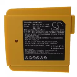   Utángyártott Fluke BP7440 DTX-LION 5200mAh 7.4V Li-ion mérőeszköz akkumulátor - VHBW
