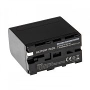   Utángyártott Sony NP-F930 NP-F950 NP-F930/B NP-F950/B 6000mAh 7.4V Li-ion kamera akkumulátor