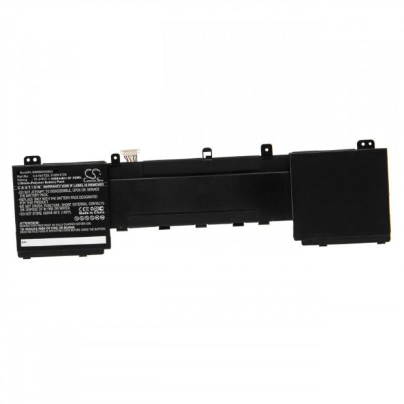 Utángyártott Asus 0B200-02520100 C41N1728 4400mAh 15.4V Li-po laptop akkumulátor