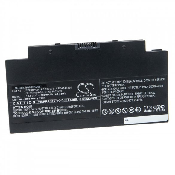 Utángyártott Fujitsu CP641484-01 CP64148401 4050mAh 10.8V Li-ion laptop akkumulátor