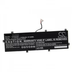   Utángyártott Asus 0B200-03330200 0B200-03630000 4150mAh 11.55V Li-po laptop akkumulátor - VHBW
