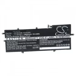   Utángyártott Asus 0B200-02080000 C31N1538 4800mAh 11.55V Li-po laptop akkumulátor - VHBW