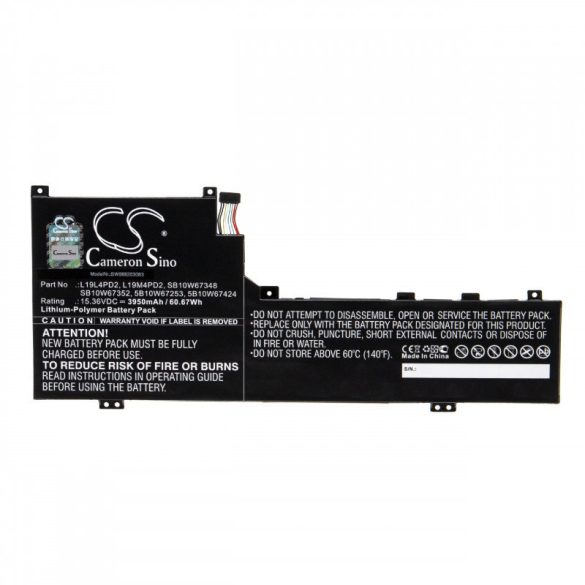 Utángyártott Lenovo 5B10U97772 5B10U97773 3950mAh 15.36V Li-po laptop akkumulátor