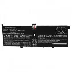   Utángyártott Lenovo L19C4PH2 7750mAh 7.68V Li-po laptop akkumulátor