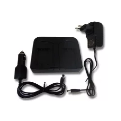   Dupla utángyártott akkutöltő Panasonic VW VBk180 VW VBK360 