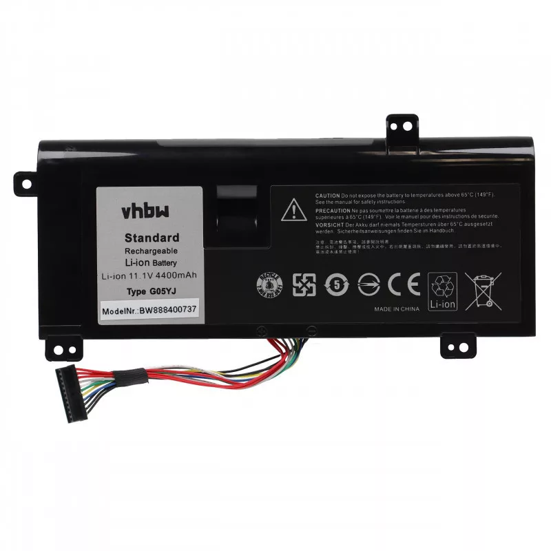 Utángyártott Dell 08X70T 0G05YJ 8X70T G05YJ GO5YJ 4400mAh 11.1V Li-ion laptop akkumulátor Utángyártott Dell 08X70T 0G05YJ 8X70T G05YJ GO5YJ 4400mAh 11.1V Li-ion laptop akkumulátor