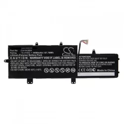   Utángyártott Asus 0B200-02980100 C41N1804 4400mAh 15.4V Li-po laptop akkumulátor - VHBW