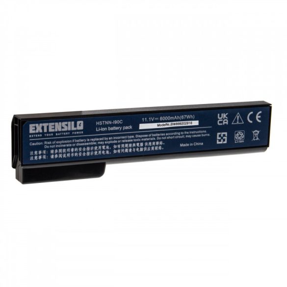 Utángyártott HP 628369-421 628664-001 628666-001 6000mAh 11.1V Li-ion laptop akkumulátor