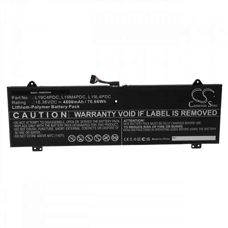 Utángyártott Lenovo L19C4PDC L19L4PDC L19M4PDC 4600mAh 15.36V Li-po laptop akkumulátor Utángyártott Lenovo L19C4PDC L19L4PDC L19M4PDC 4600mAh 15.36V Li-po laptop akkumulátor