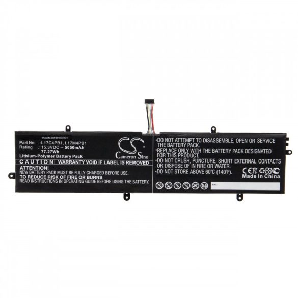 Utángyártott Lenovo 5B10P35082 5B10P35083 5050mAh 15.3V Li-po laptop akkumulátor