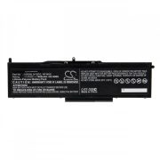   Utángyártott Dell NY5PG VG93N WFWKK 7500mAh 11.4V Li-po laptop akkumulátor