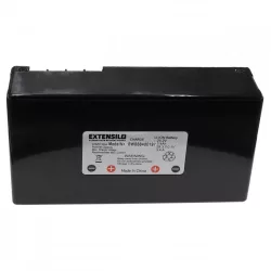   Utángyártott Wiper Joy wie Stiga 1126-1032-01 3400mAh robotfűnyíró akkumulátor - VHBW