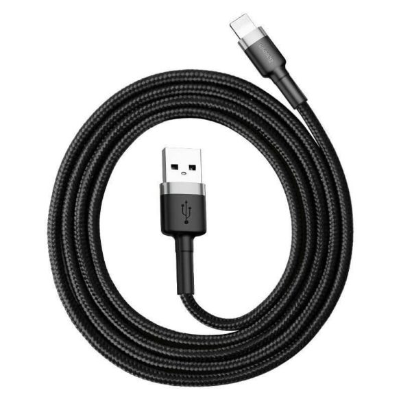 Baseus USB/iPhone Lightning kábel 1m 2,4A fekete