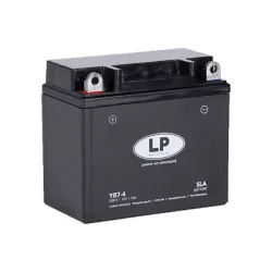 Landport 12V 7Ah YB7-4  motorkerékpár akkumulátor BAL+