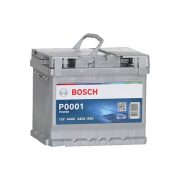 Bosch P0001 Power 12V 44Ah 440A autó akku JOBB+