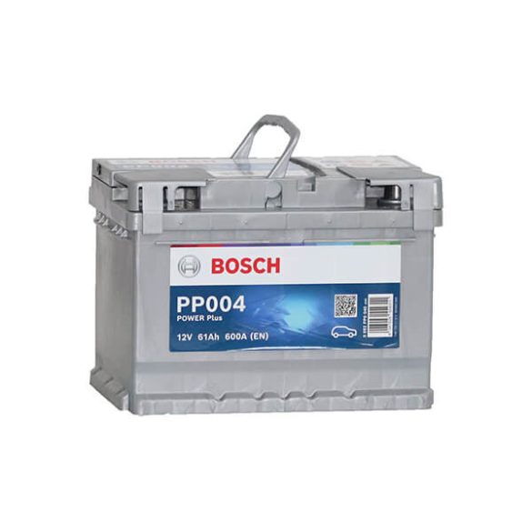 Bosch PP004 Power Plus 12V 61Ah 600A autó akku JOBB+