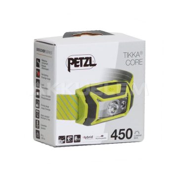 Petzl TIKKA CORE 450lm SÁRGA fejlámpa E067AA03