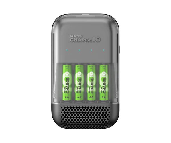 GP ReCyko Charge10 S491 10 perces hálózati akkutöltő + 4db 1700mAh AA akku