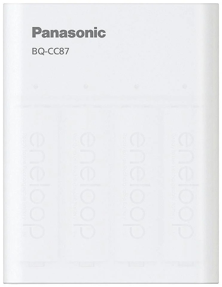 Eneloop BQ-CC87 USB  NiMH akkutöltő 2xAA 2000mAh akkuval