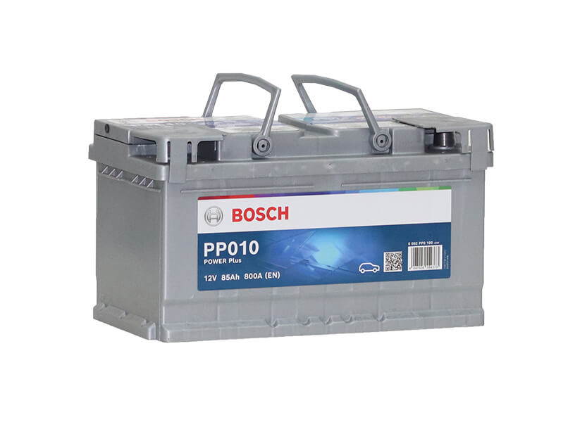 Bosch PP010 Power Plus 12V 85Ah 800A autó akku JOBB+