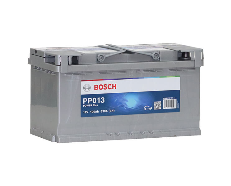 Bosch PP013 Power Plus 12V 100Ah 830A autó akku JOBB+