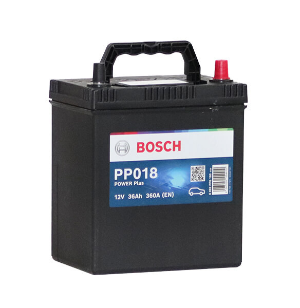 Bosch PP018 Power Plus 12V 36Ah 360A autó akku Asia JOBB+