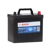   Bosch PP021 Power Plus 12V 45Ah 330A autó akku Asia vastag JOBB+