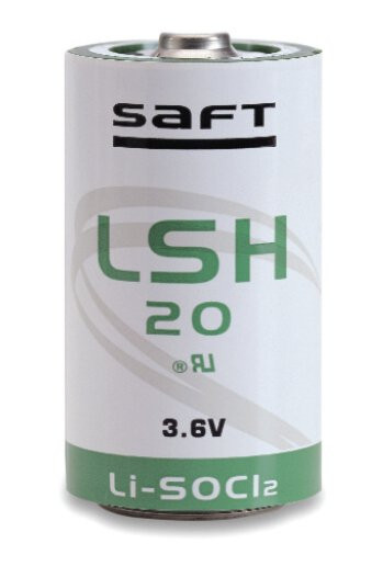 Saft Lítium elem D LSH 20 3,6V 13Ah 1800mA