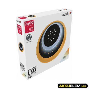   Avide Design lámpa fali Oyster Amalia mini 3 kapcsolási mód 33W 2400lm