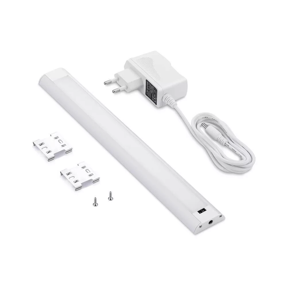   Avide LED Szalag Szekrény Lámpa 9W SMD2835 4000K IP44 60cm + Szenzor
