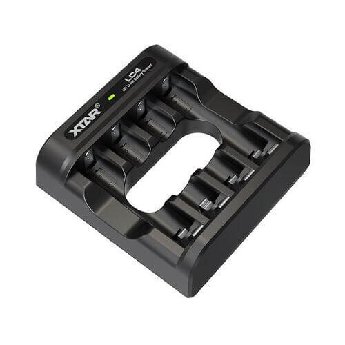 XTAR LC4 akkutöltő 1,5V li-ion AA/AAA akkukhoz USB-C