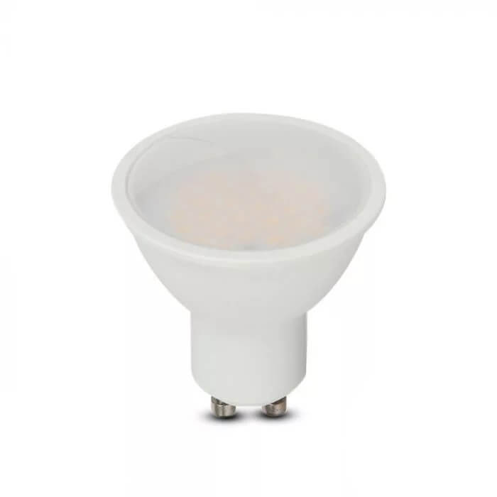   V-TAC GU10 SAMSUNG chipes Opál LED-izzó 4,5W 4000K 400lm 110°