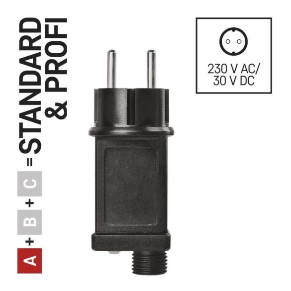 CNT Trafó adapter IP44 lánc D1ZB05 fekete