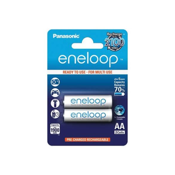 Eneloop AA 2000mAh NiMh akku 2db/bl (ár/db)