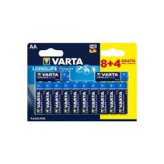   Varta LR6 AA Longlife Power tartós elemek 12db (ár/bliszter)