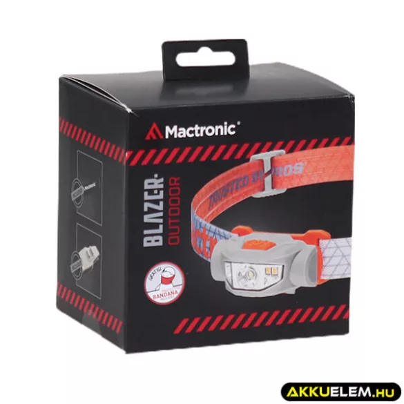 MacTronic Blazer fejlámpa 1*R6 VW 215lum/ WW 58lum 31gr IPX4