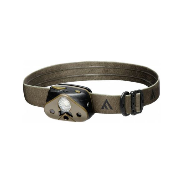 MacTronic Nomad 03 fejlámpa 3*AAA 340lum Cree XP-L LED + piros/zöld/kék