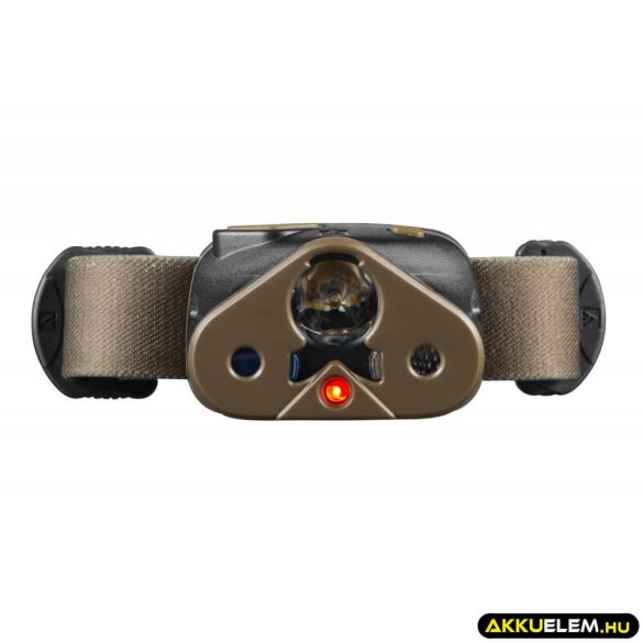 MacTronic Nomad 03 fejlámpa 3*AAA 340lum Cree XP-L LED + piros/zöld/kék