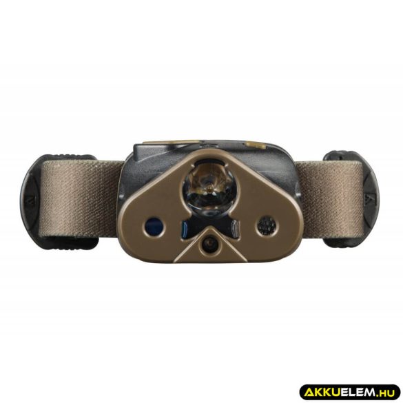 MacTronic Nomad 03 fejlámpa 3*AAA 340lum Cree XP-L LED + piros/zöld/kék