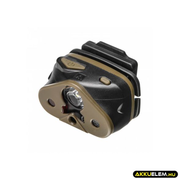 MacTronic Nomad 03 fejlámpa 3*AAA 340lum Cree XP-L LED + piros/zöld/kék