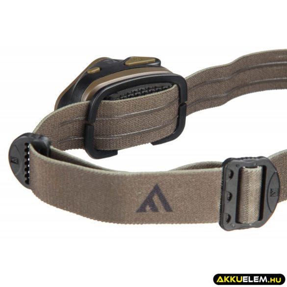 MacTronic Nomad 03 fejlámpa 3*AAA 340lum Cree XP-L LED + piros/zöld/kék