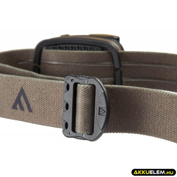 MacTronic Nomad 03 fejlámpa 3*AAA 340lum Cree XP-L LED + piros/zöld/kék