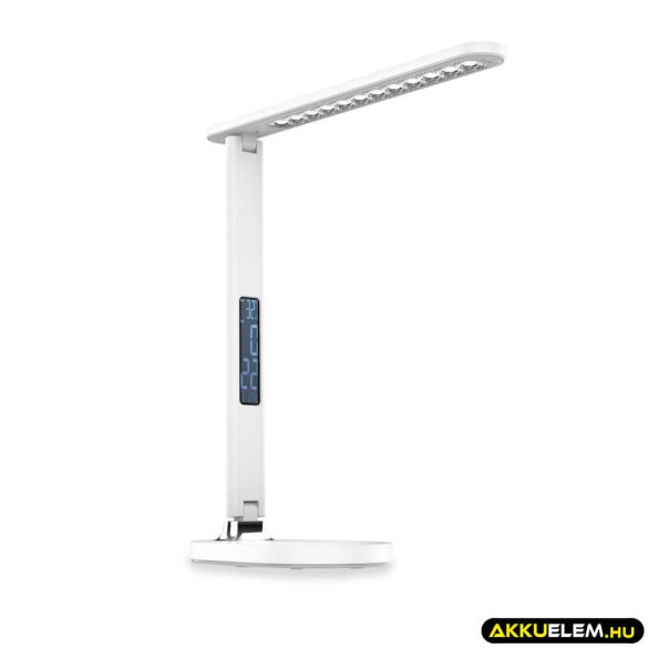 Platinet asztali Led lámpa 13w USB tölt + óra + hőmérő 36db SMD2835LED 180cm