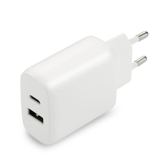 everActive USB töltő SC-370Q fehér QC3 + USB-C 25W