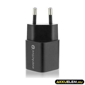 everActive USB töltő SC-390QB fekete QC3 + USB-C 30W