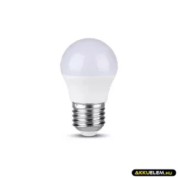   V-TAC E27 G45 Opál 4,5W 6500K 470lm 180° kisgömb SKU-217409